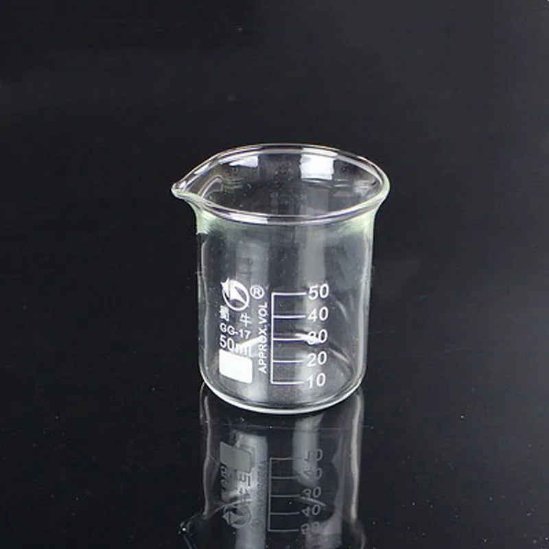 Lab Borosilicate Glass Beaker Set Chemical Experiment Laboratory Equipment