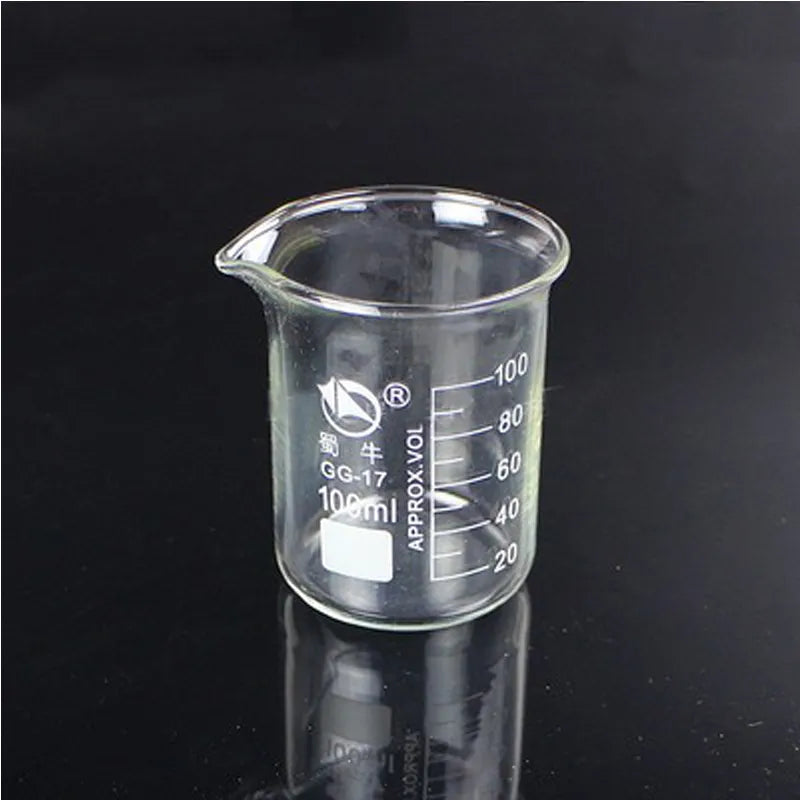 Lab Borosilicate Glass Beaker Set Chemical Experiment Laboratory Equipment
