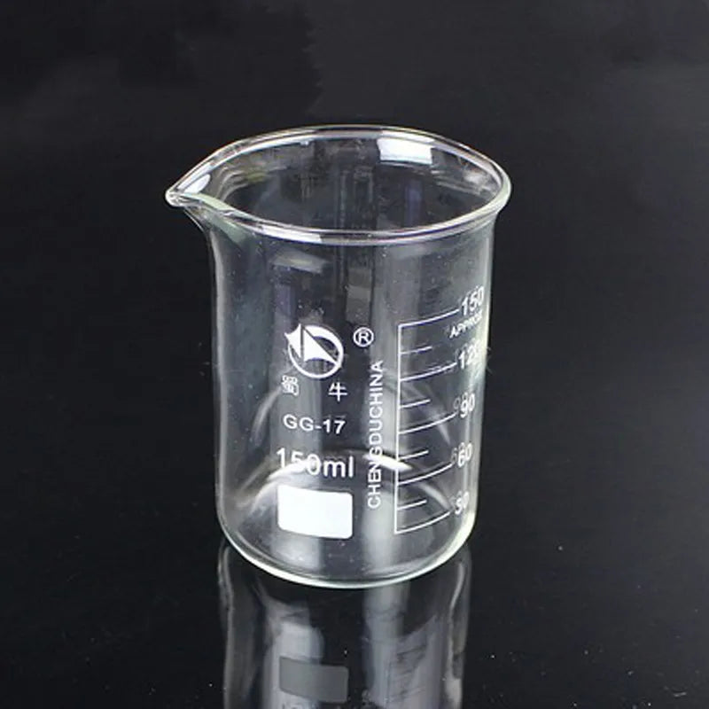 Lab Borosilicate Glass Beaker Set Chemical Experiment Laboratory Equipment
