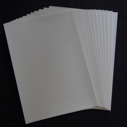 10pcs A4 Inkjet Waterslide Decal Paper Transparent Clear Transfer Sheets