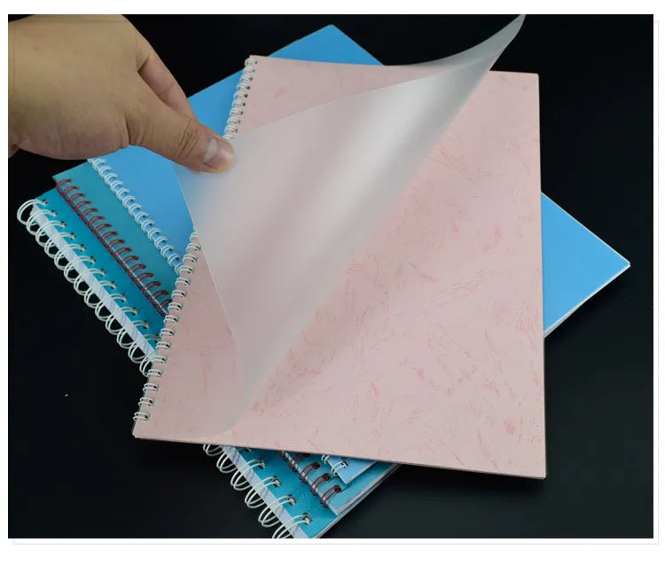 50/100pcs Metal Double Wire Binding Coils A4 Notebook Calendar Spiral Rings