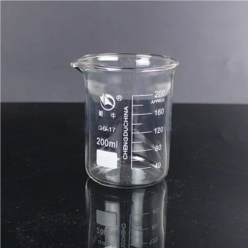 Lab Borosilicate Glass Beaker Set Chemical Experiment Laboratory Equipment