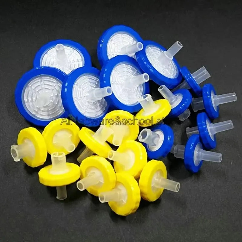 100–200pcs Syringe Filters CA-CN 13/25mm 0.22/0.45/0.8µm Hydrophilic