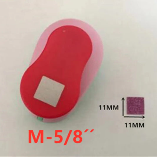 18–53mm Square Craft Punch Paper Cutter Scrapbooking DIY Hole Punch