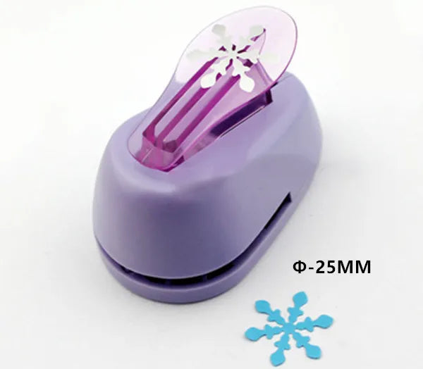 Snowflake Craft Punch 3/8''–3'' Paper EVA Scrapbook DIY Christmas Hole Punch