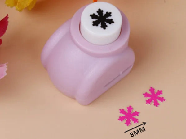 Snowflake Craft Punch 3/8''–3'' Paper EVA Scrapbook DIY Christmas Hole Punch