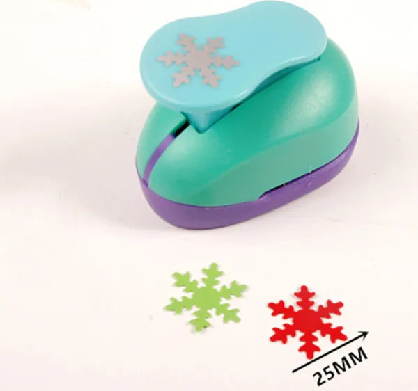 Snowflake Craft Punch 3/8''–3'' Paper EVA Scrapbook DIY Christmas Hole Punch